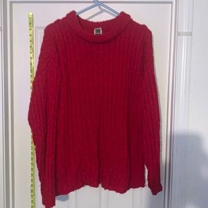 Vintage red sweater
